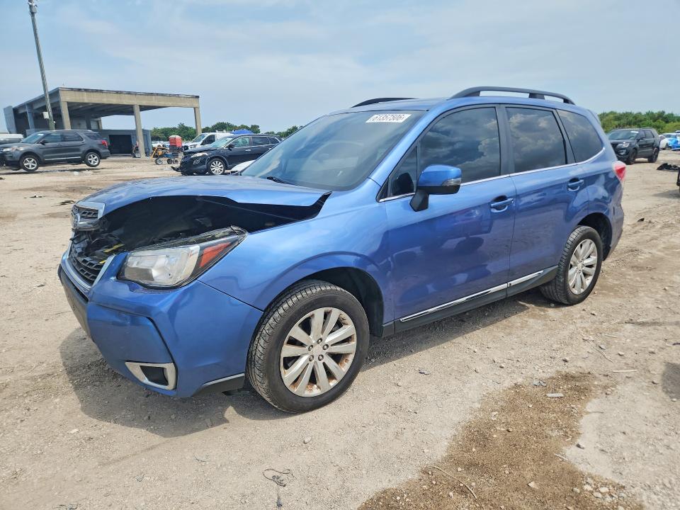 2017 Subaru Forester VIN JF2SJGTC9HH404577 COPART salvage auction — FRONT END, Fl - Cert Of Title Slvg Rebuildable, sold $550 on 2026-07-28 (photo 1)