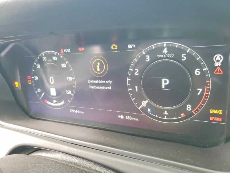 2019 Land rover Range rover velar VIN SALYB2EX5KA781831 COPART salvage auction — FRONT END, Nj - Cert Of Title-Salvage, sold $3,000 on 2026-08-21 (photo 9)