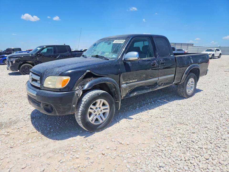 2006 Toyota Tundra VIN 5TBBT44116S480249 COPART salvage auction — VANDALISM, TX - SALVAGE VEHICLE TITLE (P), sold $1,050 on 2026-07-23 (photo 1)