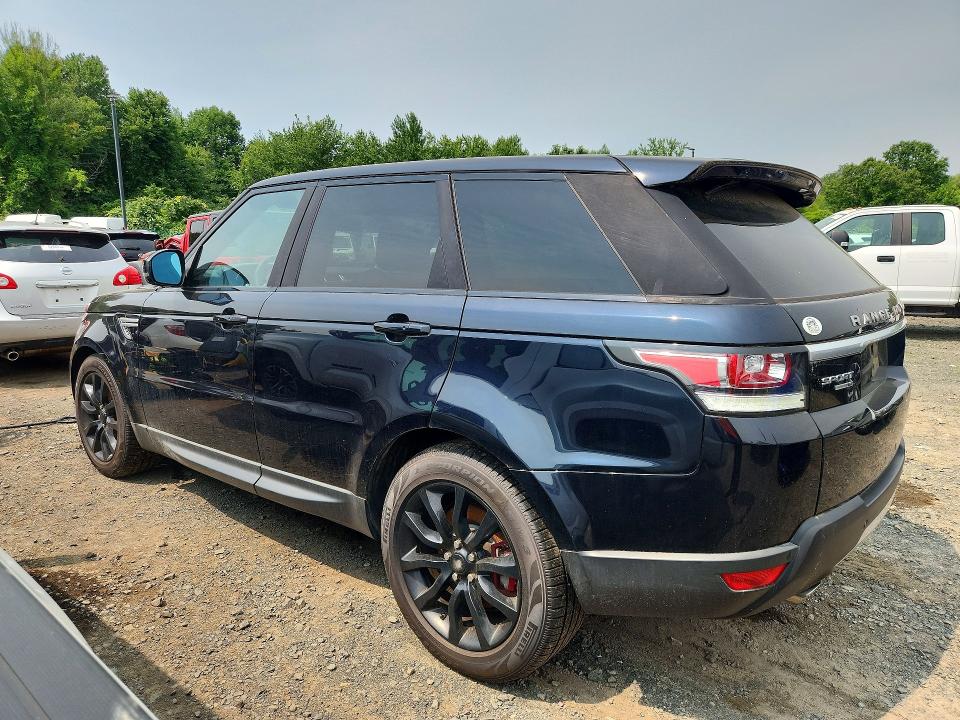 2015 Land rover Range rover sport VIN SALWR2VFXFA533929 COPART salvage auction — MINOR DENT/SCRATCHES, MA - CERTIFICATE OF TITLE, sold $1,500 on 2026-07-19 (photo 2)