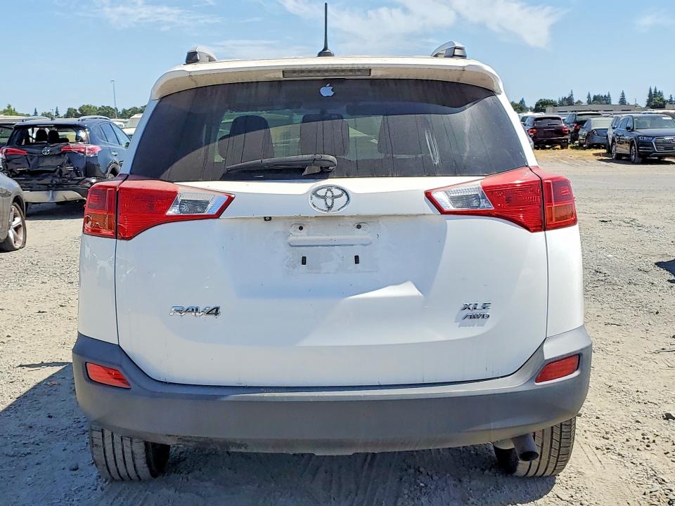 2015 Toyota Rav4 VIN JTMRFREV1FJ018430 COPART salvage auction — FRONT END, Ca - Salvage Certificate, sold $3,550 on 2026-07-28 (photo 6)