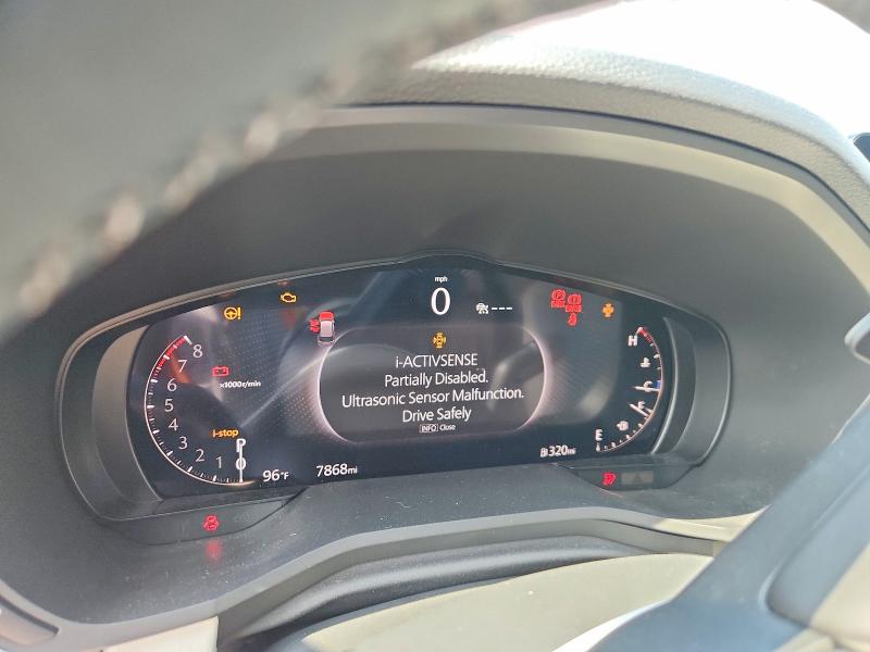 2025 Mazda Cx-90 VIN JM3KKDHC9S1243870 COPART salvage auction — FRONT END, AL - CERT OF TITLE-SALVAGE TITLE, sold $17,600 on 2026-09-02 (photo 9)