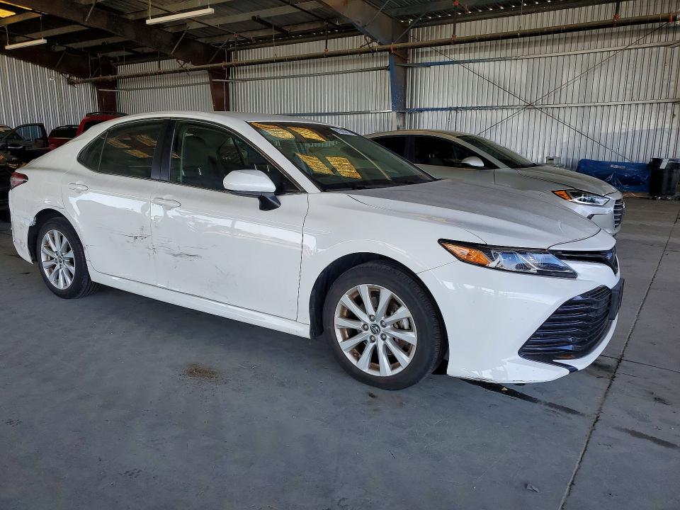 2018 Toyota Camry VIN JTNB11HK1J3038978 COPART salvage auction — REAR END, Ca - Salvage Certificate, sold $225 on 2026-07-23 (photo 4)
