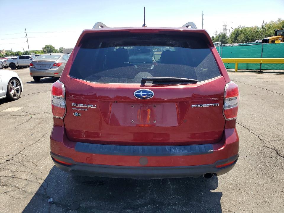 2014 Subaru Forester VIN JF2SJAHC1EH504822 COPART salvage auction — MINOR DENT/SCRATCHES, CO - CERTIFICATE OF TITLE, sold $350 on 2026-07-21 (photo 6)