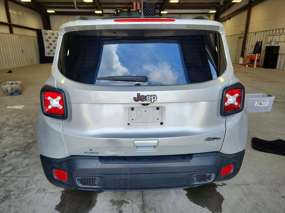 2018 Jeep Renegade VIN ZACCJABB3JPJ19961 COPART salvage auction — MINOR DENT/SCRATCHES, Ga - Certificate Of Title, sold $3,950 on 2026-08-11 (photo 6)