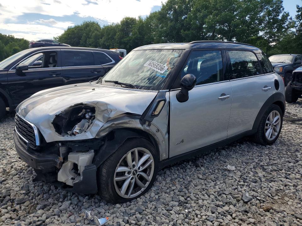 2014 Mini Cooper VIN WMWZC5C53EWP35558 COPART salvage auction — FRONT END, Ma - Cert Of Title-Reconstrctd Coll, sold $400 on 2026-08-14 (photo 1)