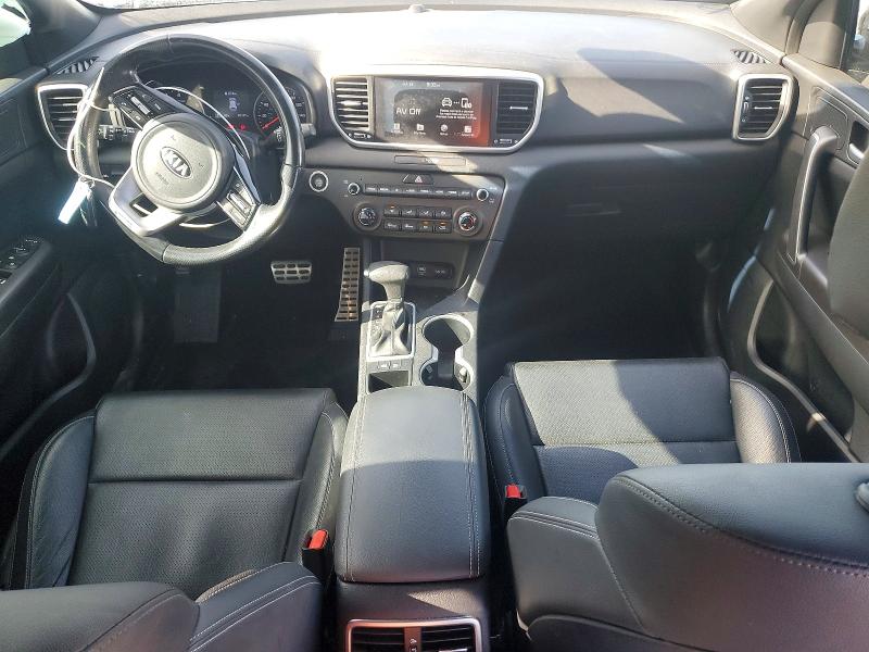 2020 Kia Sportage VIN KNDP63AC4L7677507 COPART salvage auction — FRONT END, Fl - Certificate Of Destruction, sold $3,850 on 2026-07-28 (photo 8)