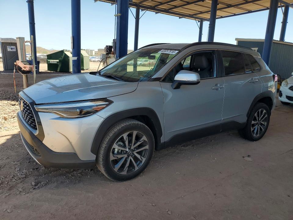 2022 Toyota Corolla cross VIN 7MUEAAAG7NV028375 COPART salvage auction — REAR END, AZ - CERT OF TITLE - SALVAGE, sold $7,200 on 2026-07-23 (photo 1)