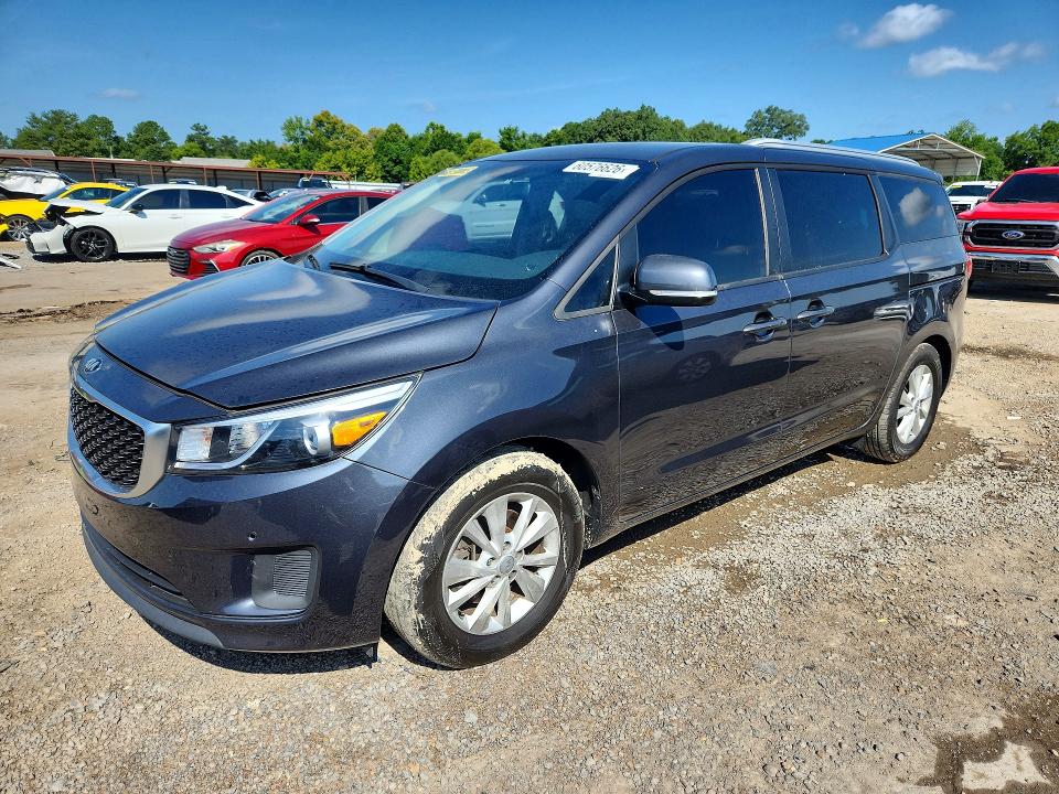 2017 Kia SEDONA VIN KNDMB5C12H6246330 COPART salvage auction — NORMAL WEAR, AL - CERTIFICATE OF TITLE, sold $900 on 2026-07-24 (photo 1)