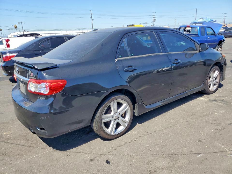 2013 Toyota Corolla VIN 5YFBU4EE7DP165399 COPART salvage auction — FRONT END, Ca - Salvage Certificate, sold $1,850 on 2026-07-27 (photo 3)