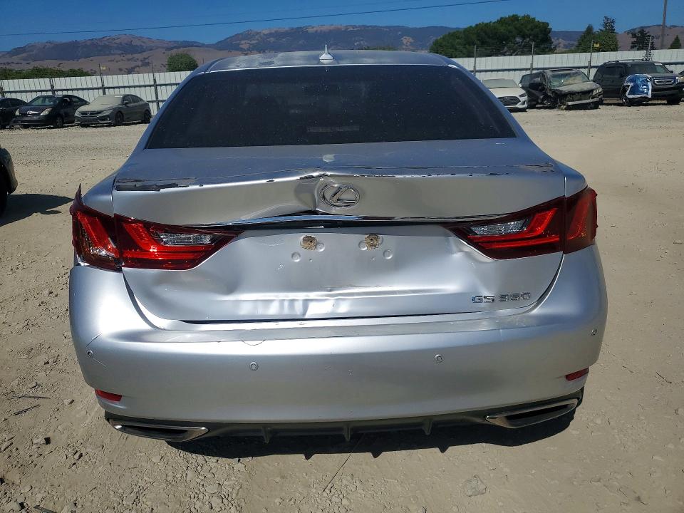 2013 Lexus Gs VIN JTHBE1BL7D5001337 COPART salvage auction — REAR END, CA - SALVAGE CERTIFICATE, sold $875 on 2026-07-30 (photo 6)