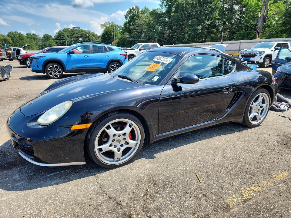 2006 Porsche Cayman VIN WP0AB29846U782114 COPART salvage auction — WATER/FLOOD, Al - Cert Of Title-Flood Salvage, sold $3,600 on 2026-08-03 (photo 1)