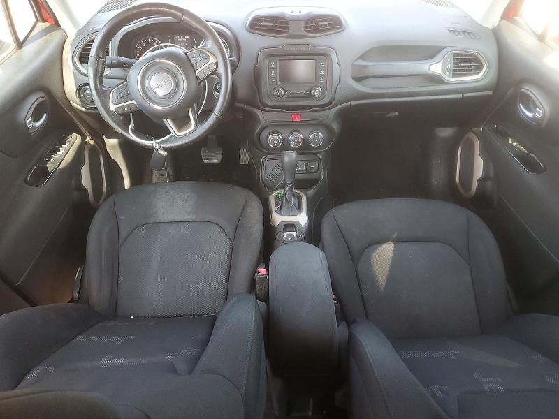 2016 Jeep Renegade VIN ZACCJABT0GPE14147 COPART salvage auction — REAR END, AL - CERT OF TITLE-SALVAGE TITLE, sold $1,600 on 2026-08-13 (photo 8)