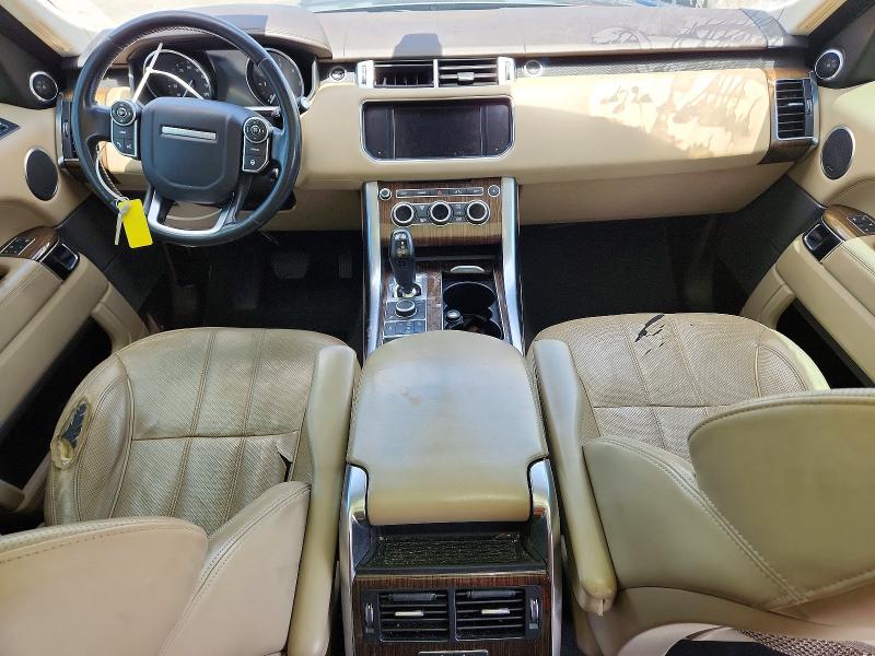 2016 Land rover Range rover sport VIN SALWR2KF1GA641829 COPART salvage auction — MINOR DENT/SCRATCHES, FL - CERTIFICATE OF TITLE, sold $4,950 on 2026-07-28 (photo 8)