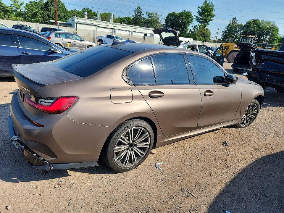 2021 BMW M3 VIN 3MW5U9J04M8B61005 COPART salvage auction — FRONT END, Pa - Certificate Of Salvage, sold $12,000 on 2026-08-26 (photo 3)