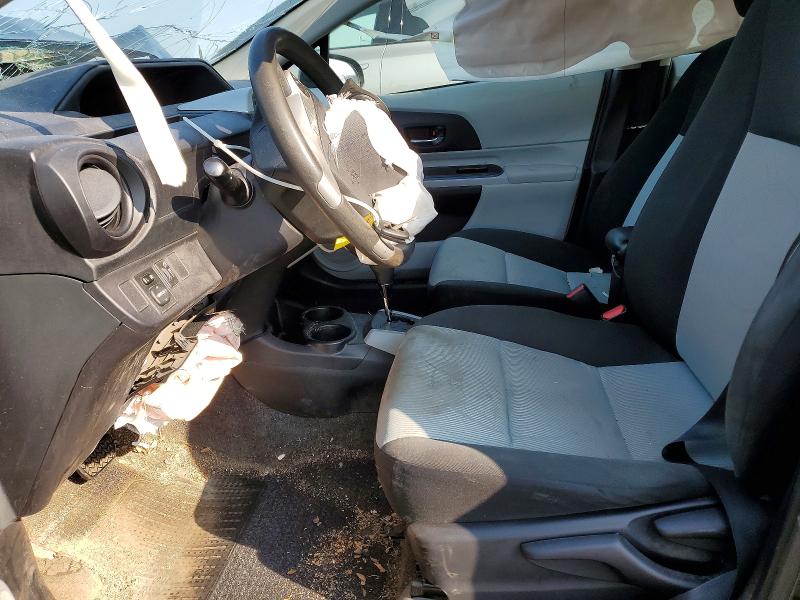 2012 Toyota Prius c VIN JTDKDTB35C1508484 COPART salvage auction — FRONT END, Mi - Certificate Of Title, sold $500 on 2026-07-31 (photo 7)