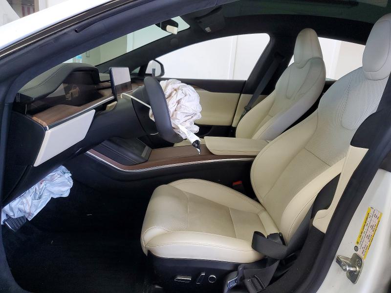 2024 Tesla Model s VIN 5YJSA1E50RF532878 COPART salvage auction — FRONT END, WA - BILL OF SALE, sold $21,200 on 2026-07-31 (photo 7)