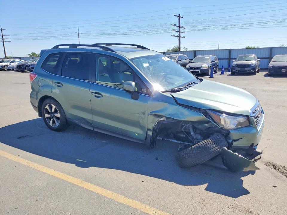 2017 Subaru Forester VIN JF2SJARC5HH530973 COPART salvage auction — FRONT END, Id - Salvage Certificate Of Title, sold $3,650 on 2026-09-11 (photo 4)