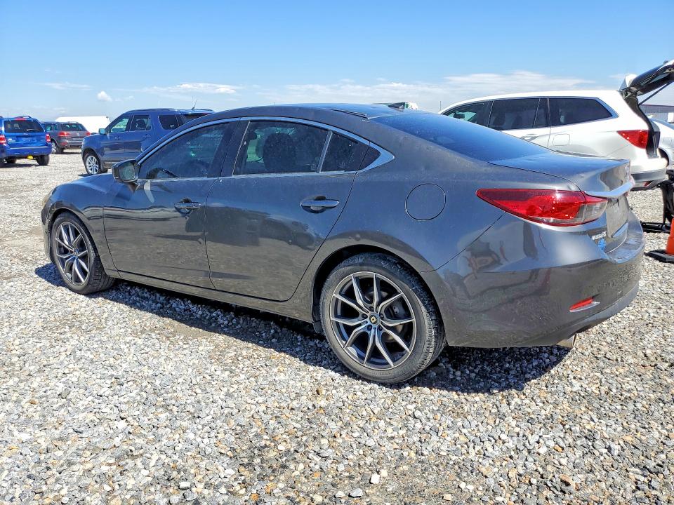2017 Mazda 6 VIN JM1GL1V50H1122914 COPART salvage auction — HAIL, Co - Certificate Of Title, sold $2,900 on 2026-07-28 (photo 2)