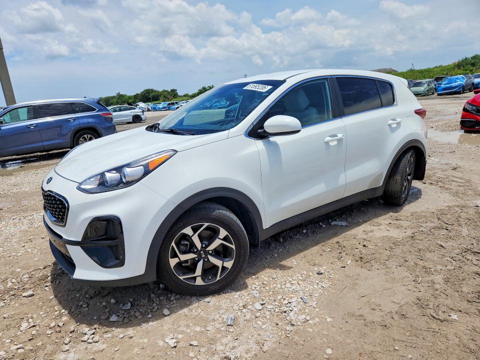 2020 Kia Sportage VIN KNDPM3AC8L7833554 COPART salvage auction — REAR END, Fl - Cert Of Title Slvg Rebuildable, sold $425 on 2026-07-30 (photo 1)