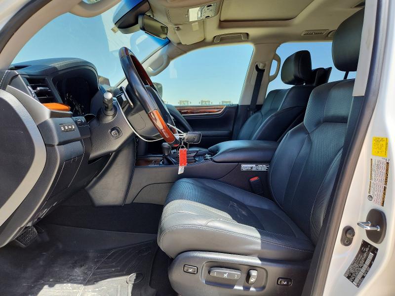 2020 Lexus Lx VIN JTJDY7AX4L4314484 COPART salvage auction — NORMAL WEAR, TX - CERTIFICATE OF TITLE (P), sold $38,000 on 2026-07-27 (photo 7)
