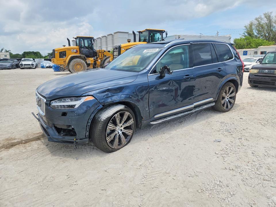 2024 Volvo Xc90 VIN YV4H60CF8R1244808 COPART salvage auction — ROLLOVER, Fl - Certificate Of Destruction, sold $5,200 on 2026-08-11 (photo 1)
