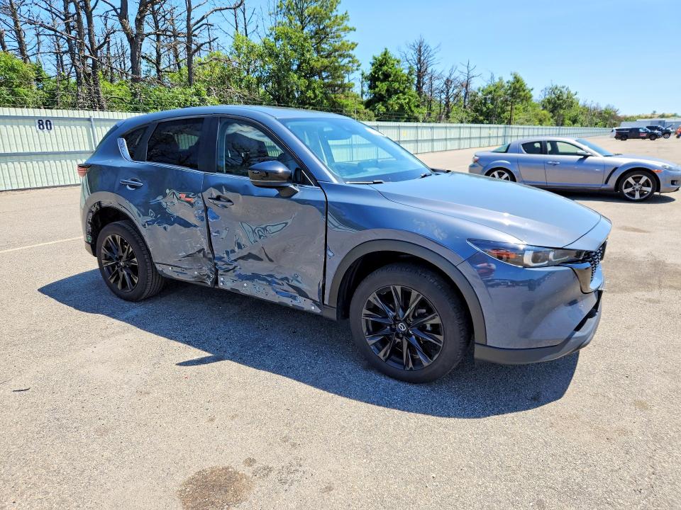 2024 Mazda Cx-5 VIN JM3KFBCL3R0439349 COPART salvage auction — SIDE, Salvage Title, sold $10,000 on 2026-08-21 (photo 4)