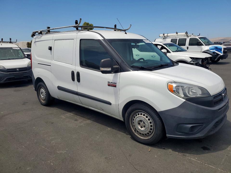 2016 Ram Promaster city VIN ZFBERFAT7G6B09768 COPART salvage auction — MECHANICAL, Ca - Dis/Dlr/Exp Only Clean Title, sold $600 on 2026-07-20 (photo 4)