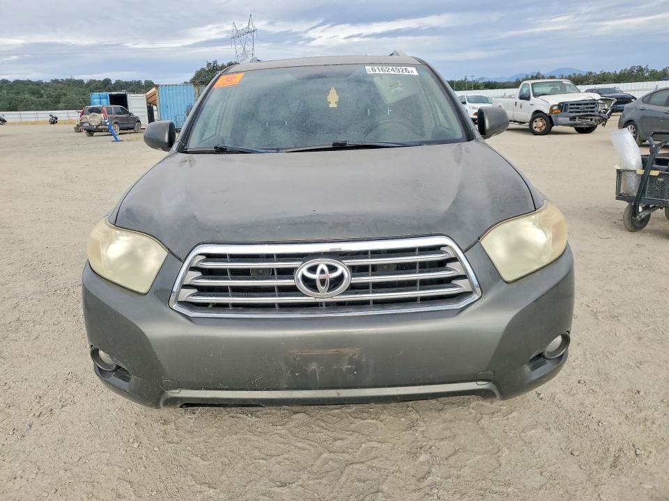 2008 Toyota Highlander VIN JTEDS42A682040796 COPART salvage auction — SIDE, Ca - Dis/Dlr/Exp App For Dup Clean, sold $1,000 on 2026-07-31 (photo 5)