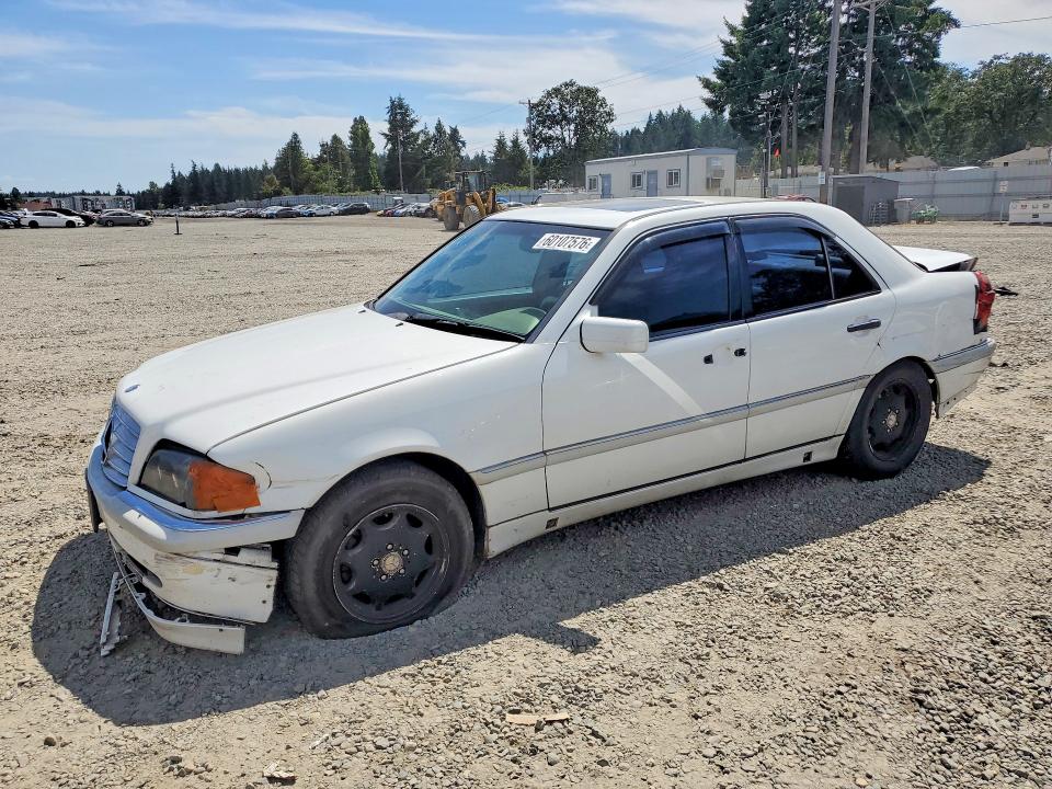1998 Mercedes-benz C class VIN WDBHA23G3WA592676 COPART salvage auction — FRONT END, Wa - Bill Of Sale, sold $200 on 2026-07-10 (photo 1)