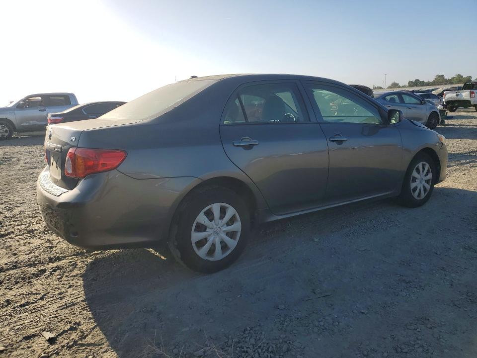 2009 Toyota Corolla VIN JTDBL40E899026583 COPART salvage auction — FRONT END, CA - SALVAGE CERTIFICATE, sold $1,050 on 2026-07-09 (photo 3)