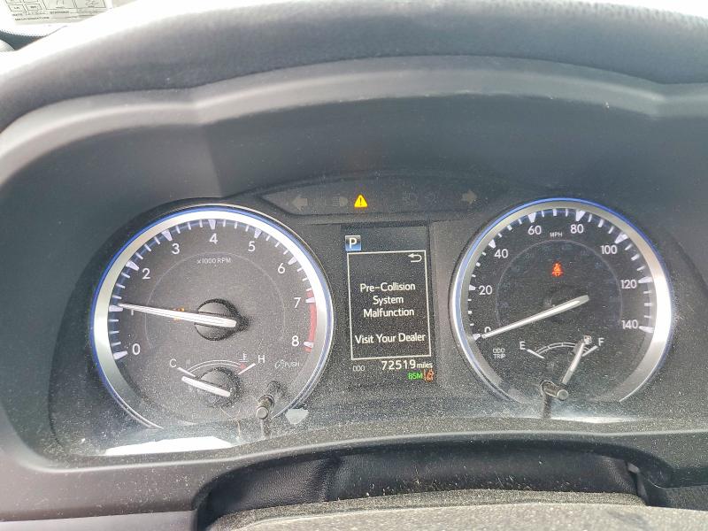 2018 Toyota Highlander VIN 5TDDZRFH7JS819627 COPART salvage auction — FRONT END, PA - CERTIFICATE OF SALVAGE, sold $9,300 on 2026-07-28 (photo 9)
