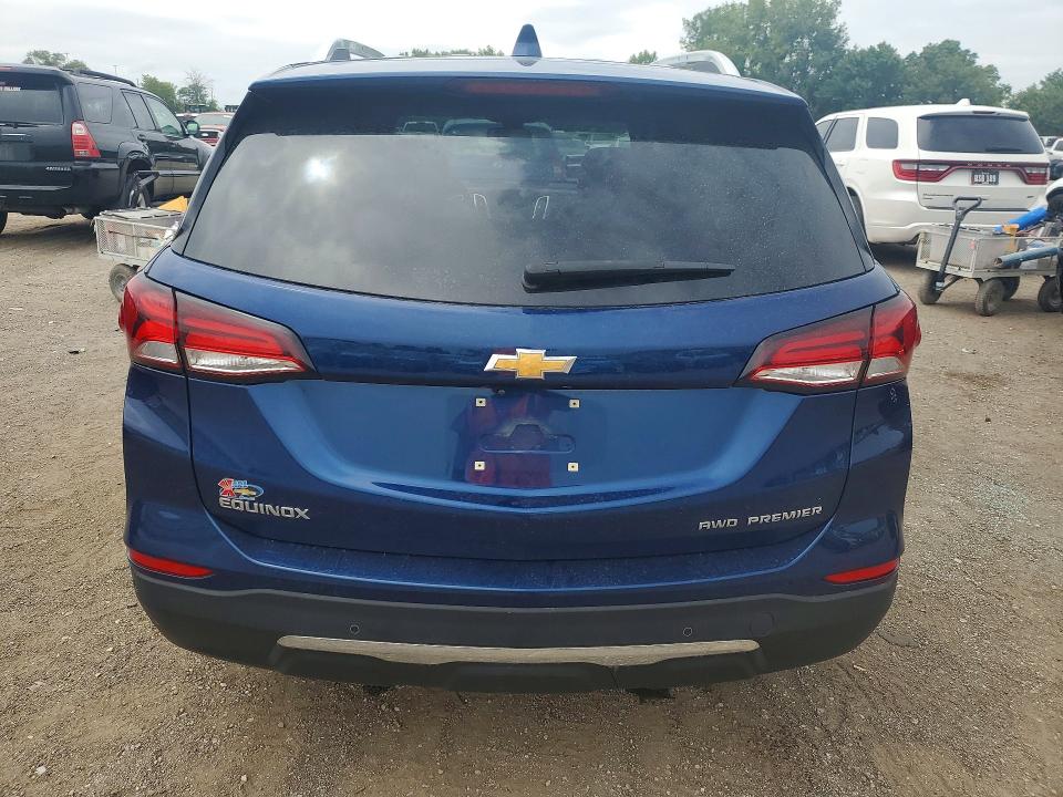 2022 Chevrolet Equinox VIN 3GNAXXEV8NS100805 COPART salvage auction — FRONT END, Ia - Cert Of Title-Salvage Title, sold $10,600 on 2026-08-21 (photo 6)