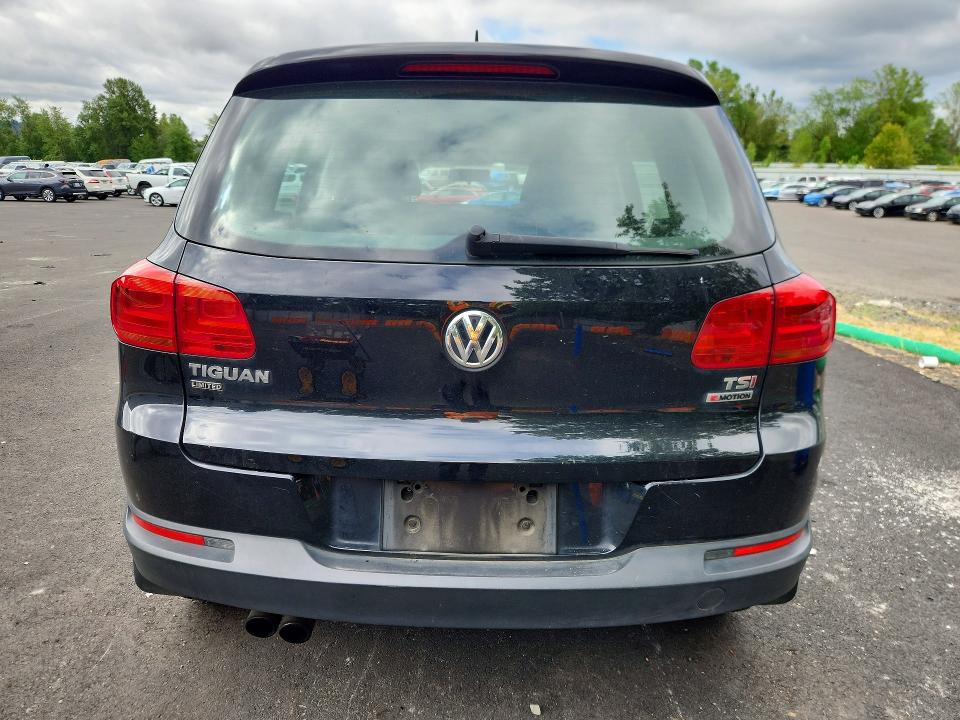 2017 Volkswagen Tiguan VIN WVGBV7AX3HK047405 COPART salvage auction — FRONT END, Or - Salvage Title Certificate, sold $1,450 on 2026-08-12 (photo 6)