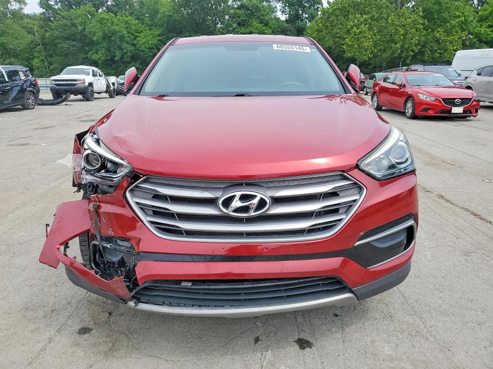 2017 Hyundai VIN 5XYZT3LB2HG391767 COPART salvage auction — FRONT END, Pa - Certificate Of Salvage, sold $1,700 on 2026-07-23 (photo 5)