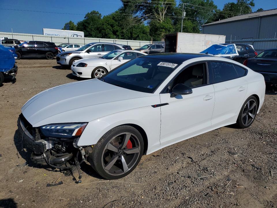 2023 Audi A5 VIN WAUFACF5XPA036467 COPART salvage auction — FRONT END, Va - Cert Of Title - Salvage, sold $1,650 on 2026-07-31 (photo 1)
