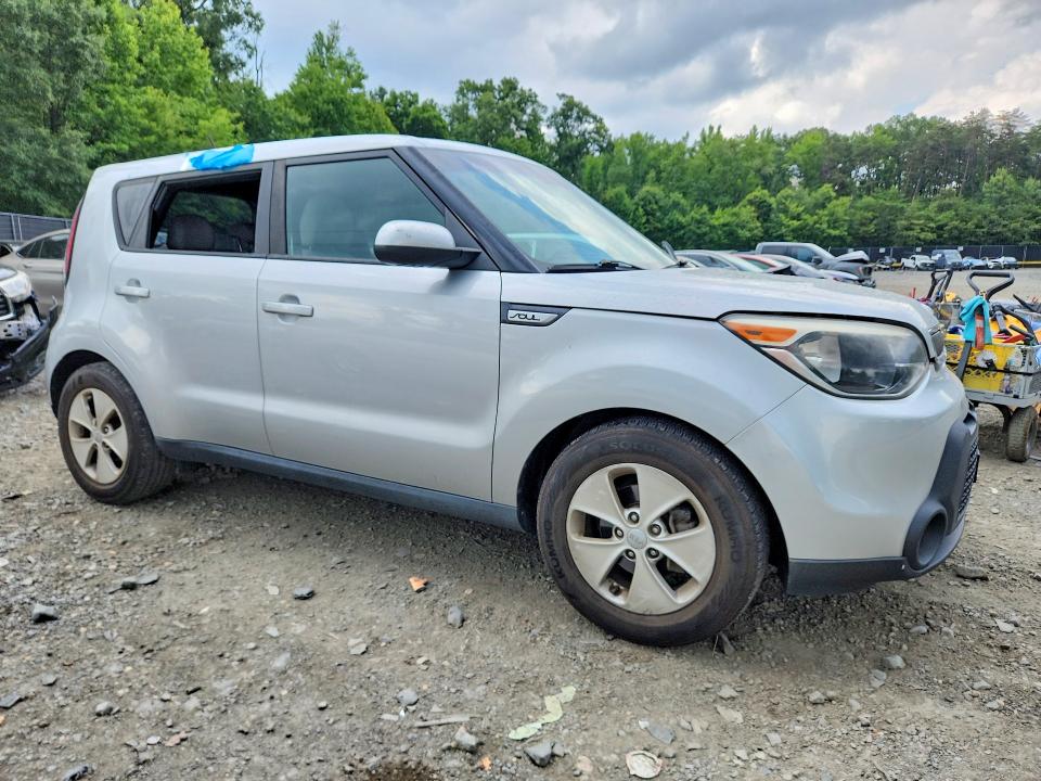2016 Kia VIN KNDJN2A26G7835426 COPART salvage auction — VANDALISM, Md - Cert Of Salvage > 75% Damage, sold $1,200 on 2026-07-14 (photo 4)