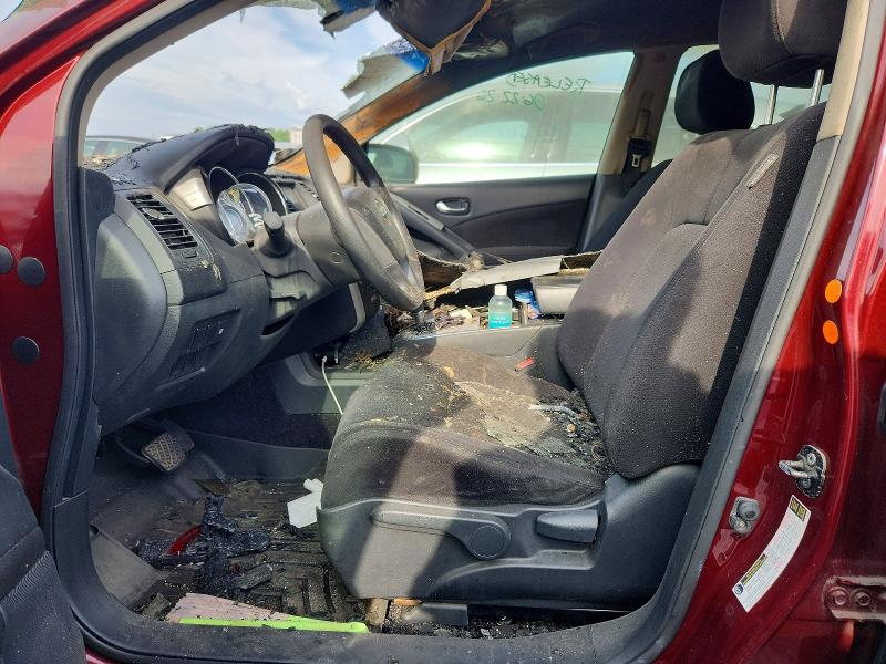 2009 Nissan Murano VIN JN8AZ18W69W107979 COPART salvage auction — BURN, Ct - Cert Of Title-Salvage, sold $450 on 2026-07-17 (photo 7)
