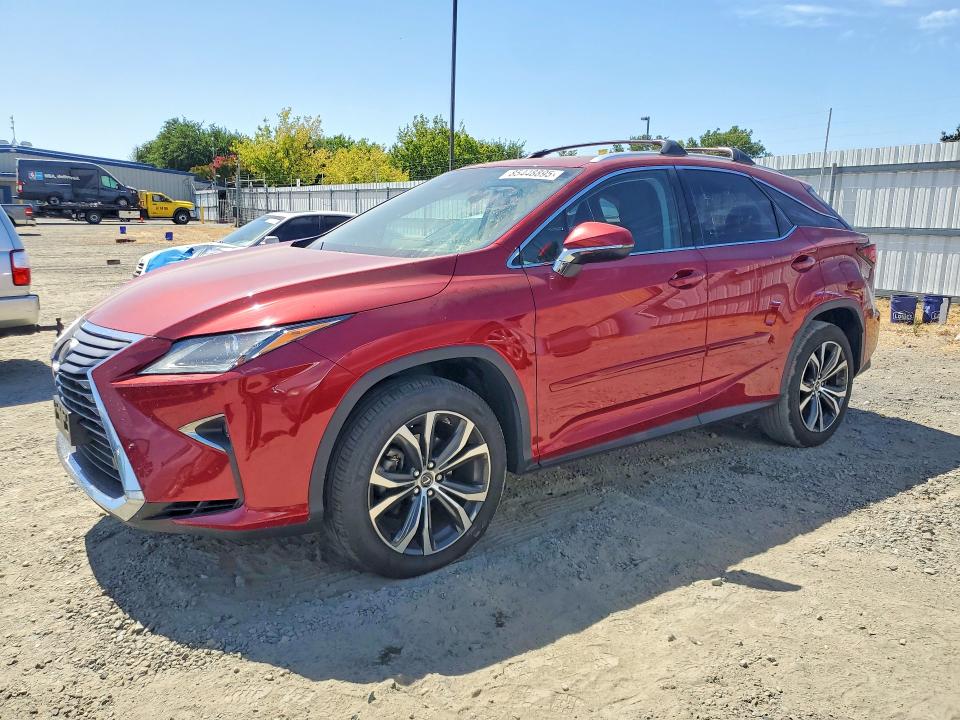 2019 Lexus Rx VIN JTJBZMCA1K2039758 COPART salvage auction — SIDE, Ca - Salvage Certificate, sold $10,800 on 2026-07-23 (photo 1)