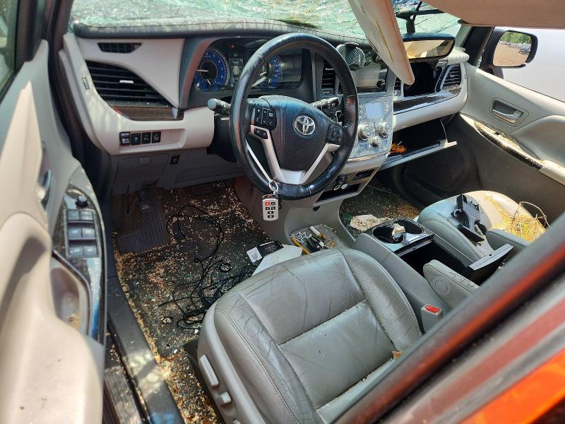 2016 Toyota Sienna VIN 5TDDK3DC4GS143915 COPART salvage auction — ALL OVER, Ct - Cert Of Title-Salvage, sold $975 on 2026-07-28 (photo 8)