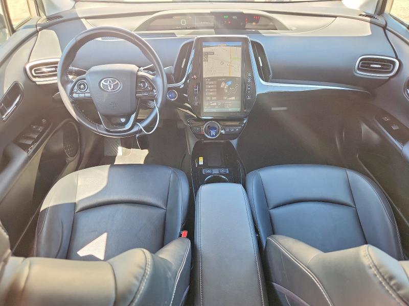 2021 Toyota Prius VIN JTDKAMFPXM3190072 COPART salvage auction — FRONT END, CA - SALVAGE CERTIFICATE, sold $4,500 on 2026-07-28 (photo 8)