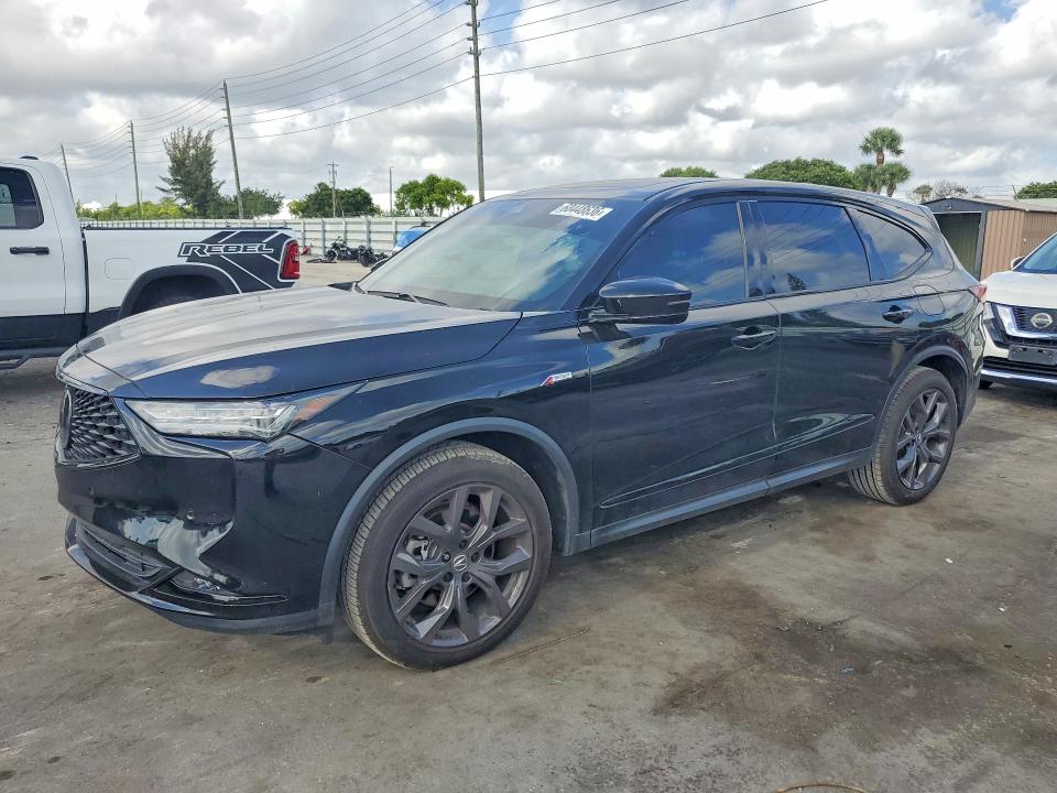 2023 Acura Mdx VIN 5J8YE1H01PL034327 COPART salvage auction — VANDALISM, AZ - CERTIFICATE OF TITLE, sold $18,000 on 2026-07-29 (photo 1)