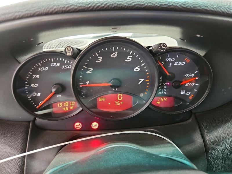 1997 Porsche Boxster VIN WP0CA2983VS623994 COPART salvage auction — NORMAL WEAR, Ca - Dis/Dlr/Exp Only Clean Title, sold $1,100 on 2026-07-14 (photo 9)