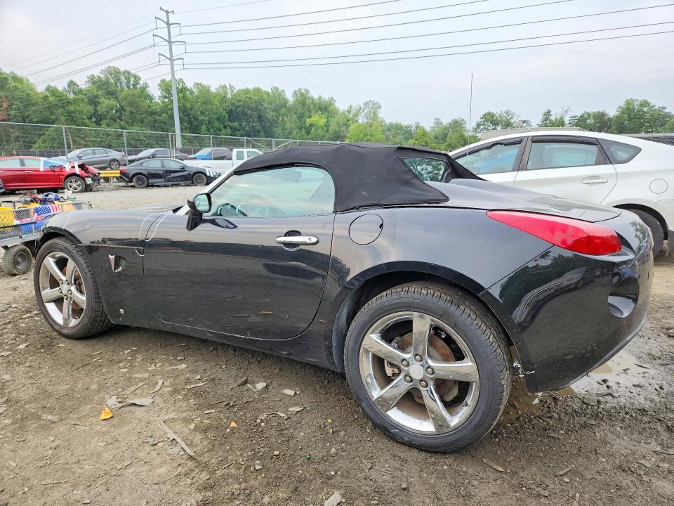 2007 Pontiac Solstice VIN 1G2MB35B27Y107266 COPART salvage auction — FRONT END, MD - CERT OF SALVAGE > 75% DAMAGE (P), sold $525 on 2026-07-31 (photo 2)