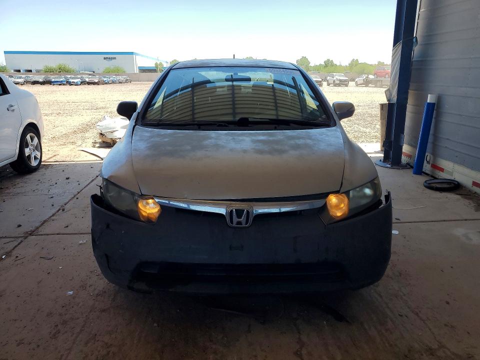 2008 Honda Civic hybrid VIN JHMFA36288S017211 COPART salvage auction — REAR END, Az - Cert Of Title - Salvage, sold $300 on 2026-07-23 (photo 5)