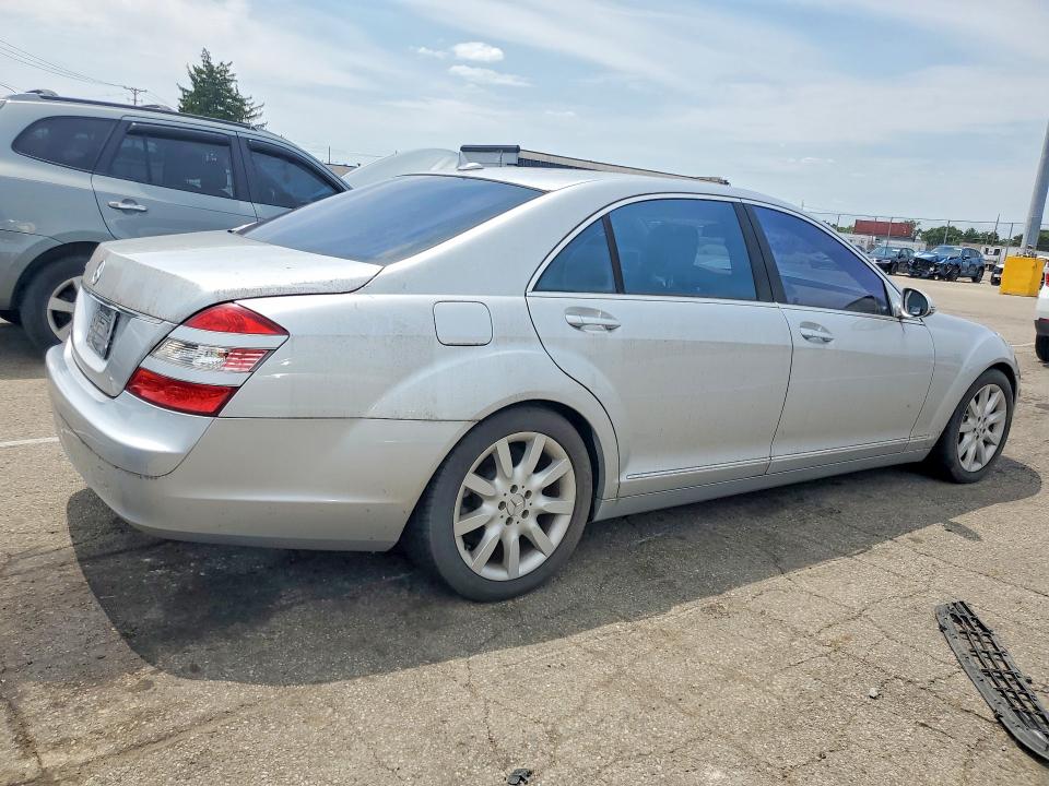 2008 Mercedes-benz S class VIN WDDNG71XX8A162848 COPART salvage auction — FRONT END, Oh - Cert Of Title-Salvage, sold $975 on 2026-08-12 (photo 3)