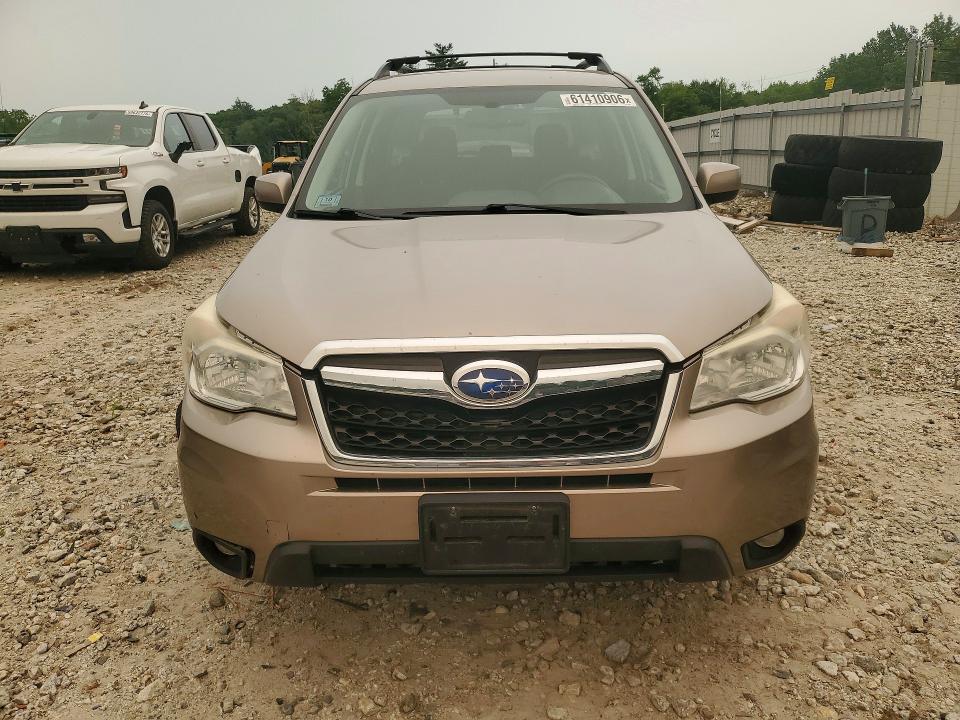 2014 Subaru Forester VIN JF2SJACC2EG545604 COPART salvage auction — UNDERCARRIAGE, MA - CERT OF TITLE-RECONSTRCTD COLL, sold $450 on 2026-07-29 (photo 5)