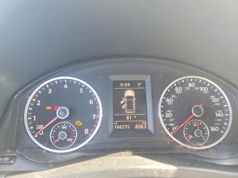 2014 Volkswagen Tiguan VIN WVGAV3AXXEW103879 COPART salvage auction — MECHANICAL, Ca - Dis/Dlr/Exp Only Clean Title, sold $15 on 2026-08-05 (photo 9)