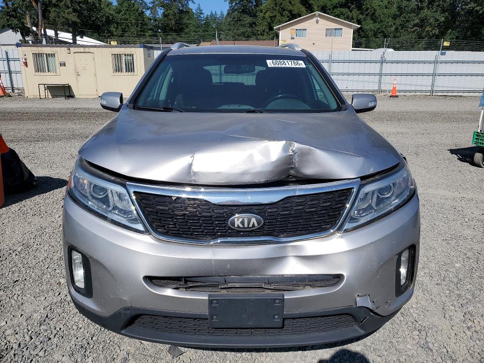 2014 Kia Sorento VIN 5XYKT4A60EG461033 COPART salvage auction — FRONT END, WA - BILL OF SALE, sold $200 on 2026-07-17 (photo 5)