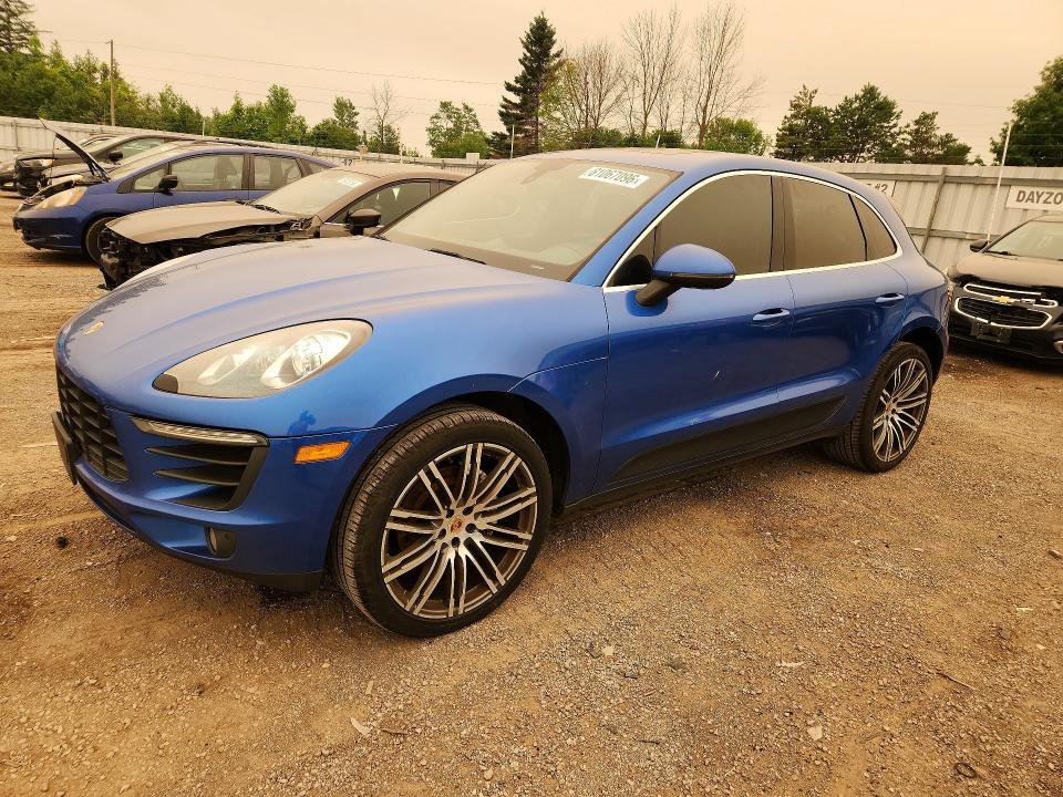 2016 Porsche Macan VIN WP1AB2A57GLB44771 COPART salvage auction — VANDALISM, On - Permit No Brand - Fit (P), sold $5,200 on 2026-07-28 (photo 1)